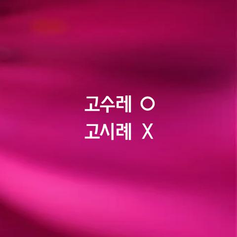 알쏭달쏭 우리말