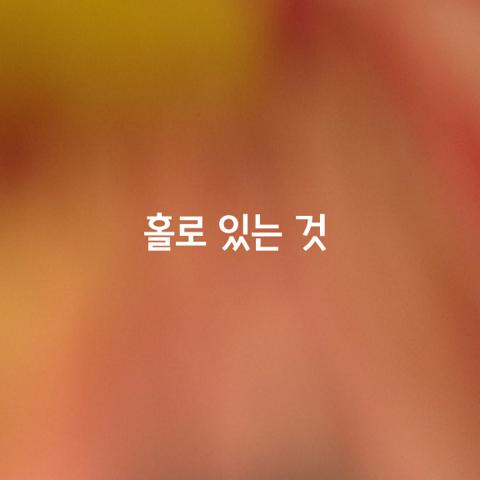 홀로 있는 것이 가진