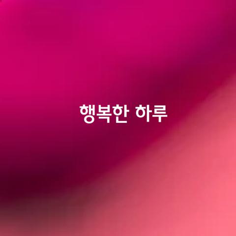 행복한 하루